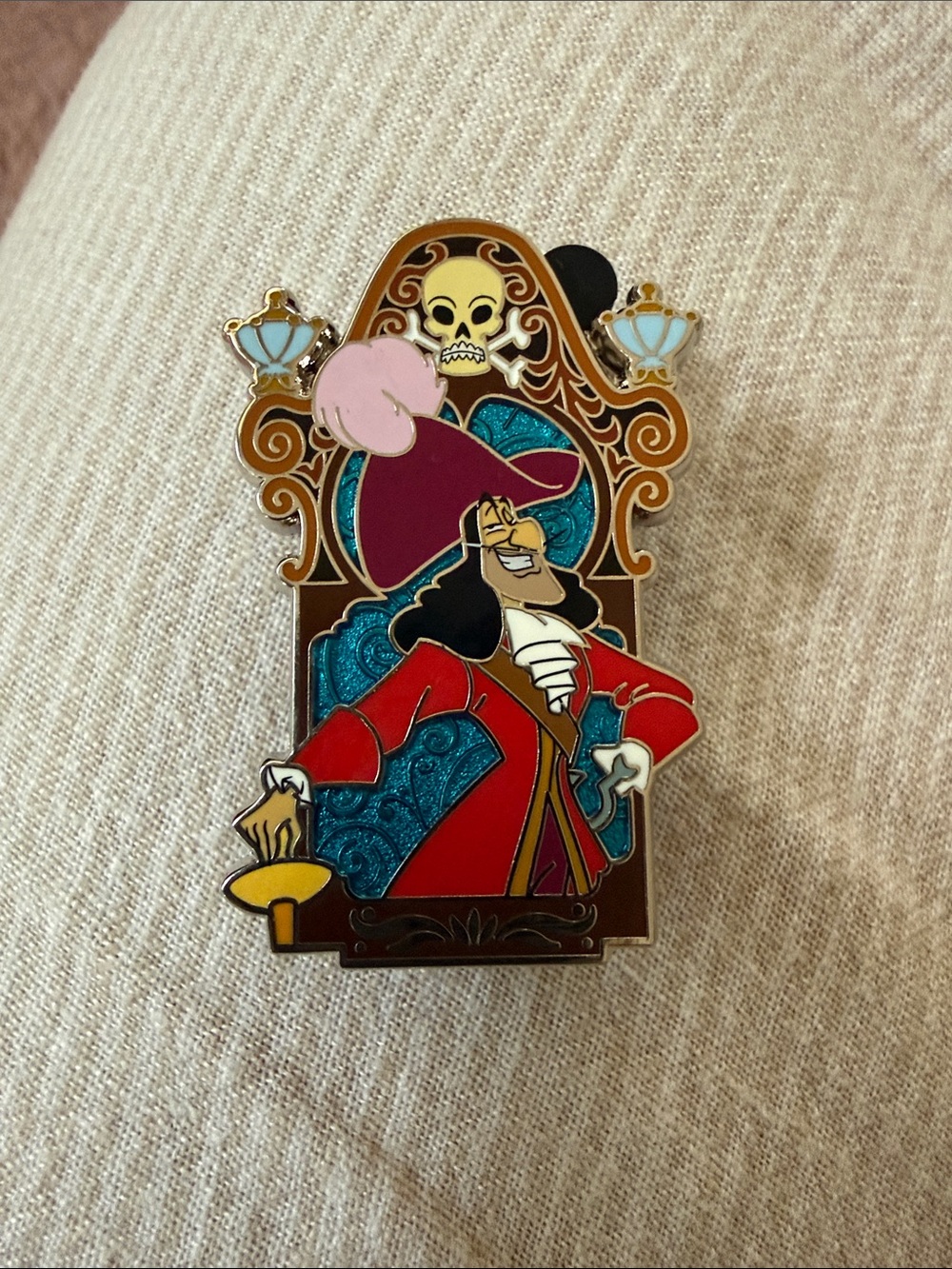 Captain Hook Mystery Pin